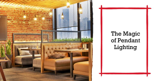 The Magic of Pendant Lighting in Eateries