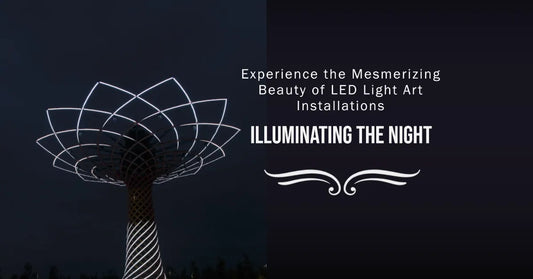 Innovative LED Light Art Installations