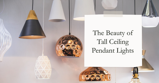 The Beauty of Tall Ceiling Pendant Lights: Enhance Your Space with Elegance and Style