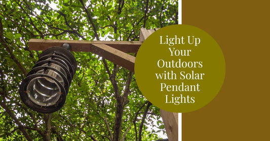Illuminate Your Outdoors The Eco-friendly Way: Discover the Power of Solar Outdoor Pendant Lights