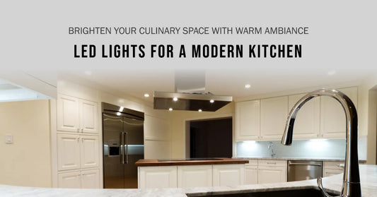 LED Lights for Kitchen Ambiance: Brightening Your Culinary Space