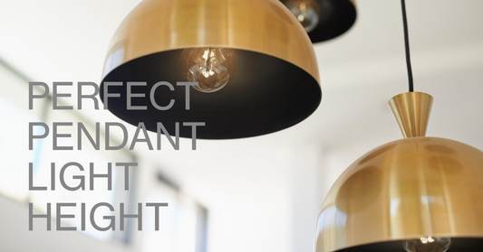 Determining Perfect Pendant Light Height: A Comprehensive Guide