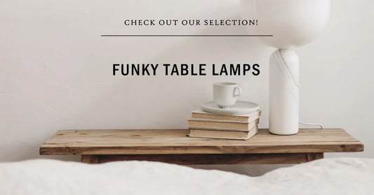 Funky Table Lamp Options: Add a Touch of Whimsy to Your Home Decor