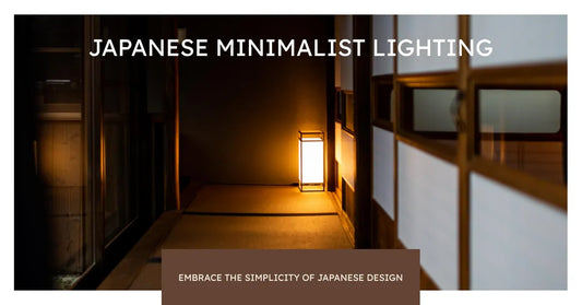 Essence of Minimalism in Japanese Lighting