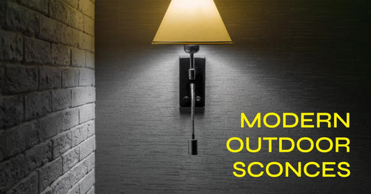 Bringing Luminary Brilliance to the Open Air: The Appeal of Modern Outdoor Sconces