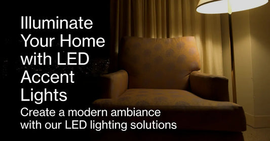 Illuminating Spaces with LED Accent Lights for Home