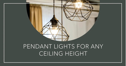 Pendant Lights for Different Ceiling Heights: Unlocking the Illuminating Potential