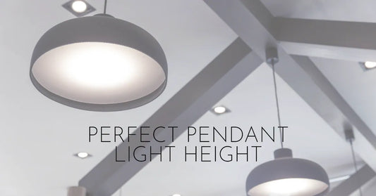 Height Considerations for Pendant Lights: Lighting Up Your Space Wisely
