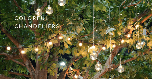 Colorful Chandeliers for Festive Occasions - Querencian