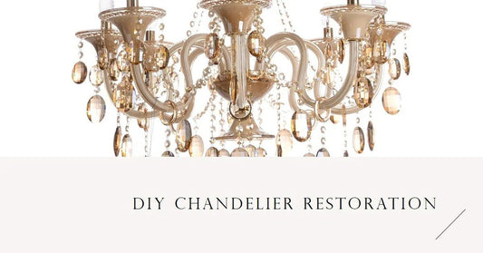 DIY Chandelier Restoration: Bringing Old Beauties Back to Life - Querencian
