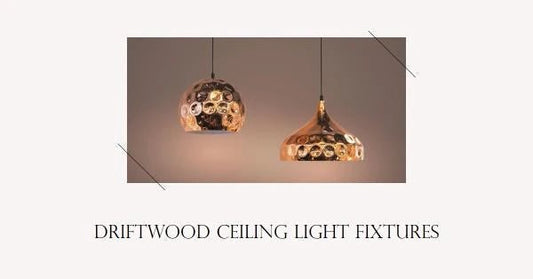 Embrace the Uniqueness of Driftwood Ceiling Light Fixtures - Querencian