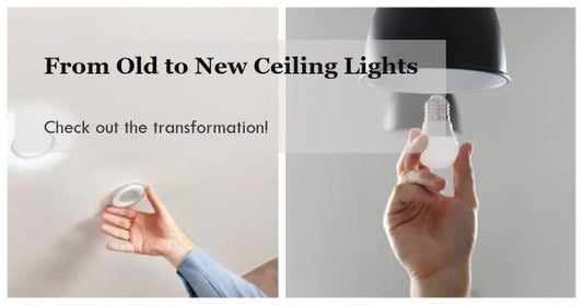 From Old to New Ceiling Lights: A Transformational Journey - Querencian
