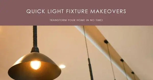 Quick Light Fixture Makeovers: Transform Your Space with a Ceiling Light - Querencian
