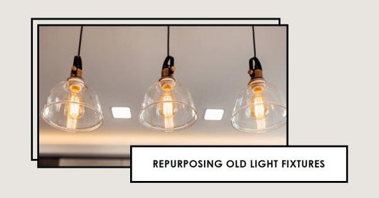 Repurposing Old Light Fixtures: Give Your Ceiling Light a New Life - Querencian