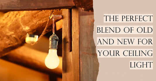 Rustic Industrial Light Fixtures: The Perfect Blend of Old and New for Your Ceiling Light - Querencian