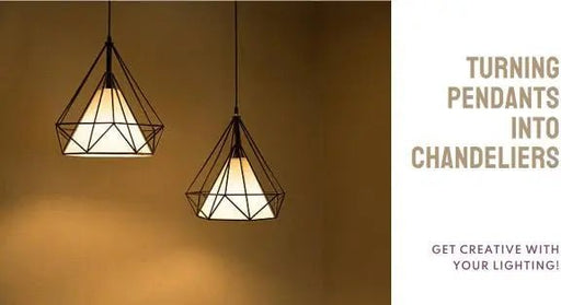 Turning Pendants into Chandeliers: The Ultimate Ceiling Light Transformation - Querencian