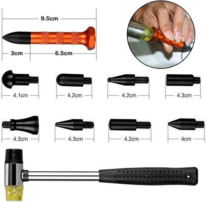 Auto Dent Puller Kit, Car Dent Removal Set, Paintless Dent Repair Tool for Automobile/Refrigerator/Motorcycle Body Dent Remover