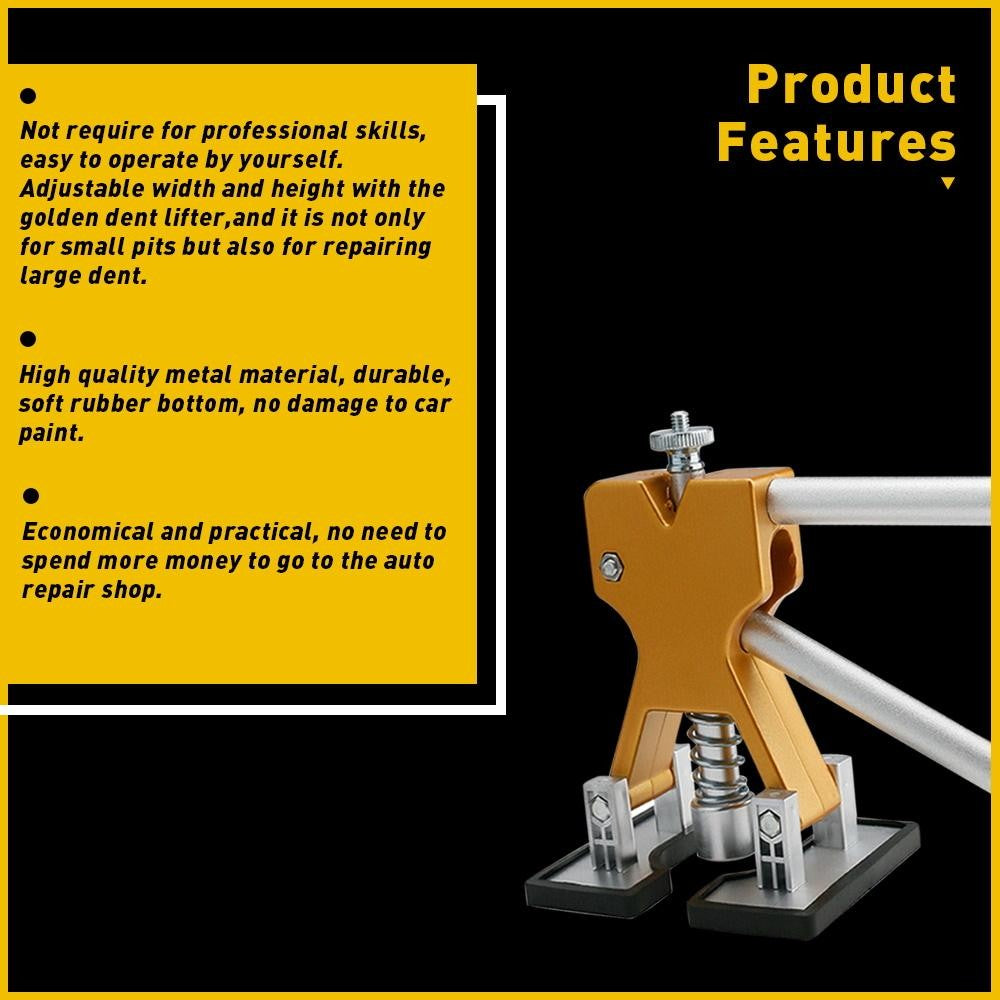 Paintless Car Dent Removal Tool Kit, Car Dent Puller, Car Body Dent Repair Tool