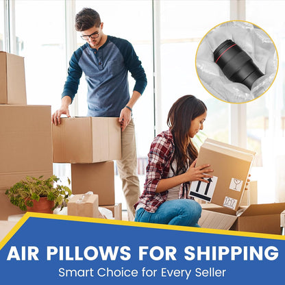 Air Pillows for Shipping 800 Count with Pump, Inflatable Packing Air Bags 3.54" X 7.87", Shipping Supplies Packing Materials Alternative to Packing Peanuts, Moving, Storage, Gift Wrapping