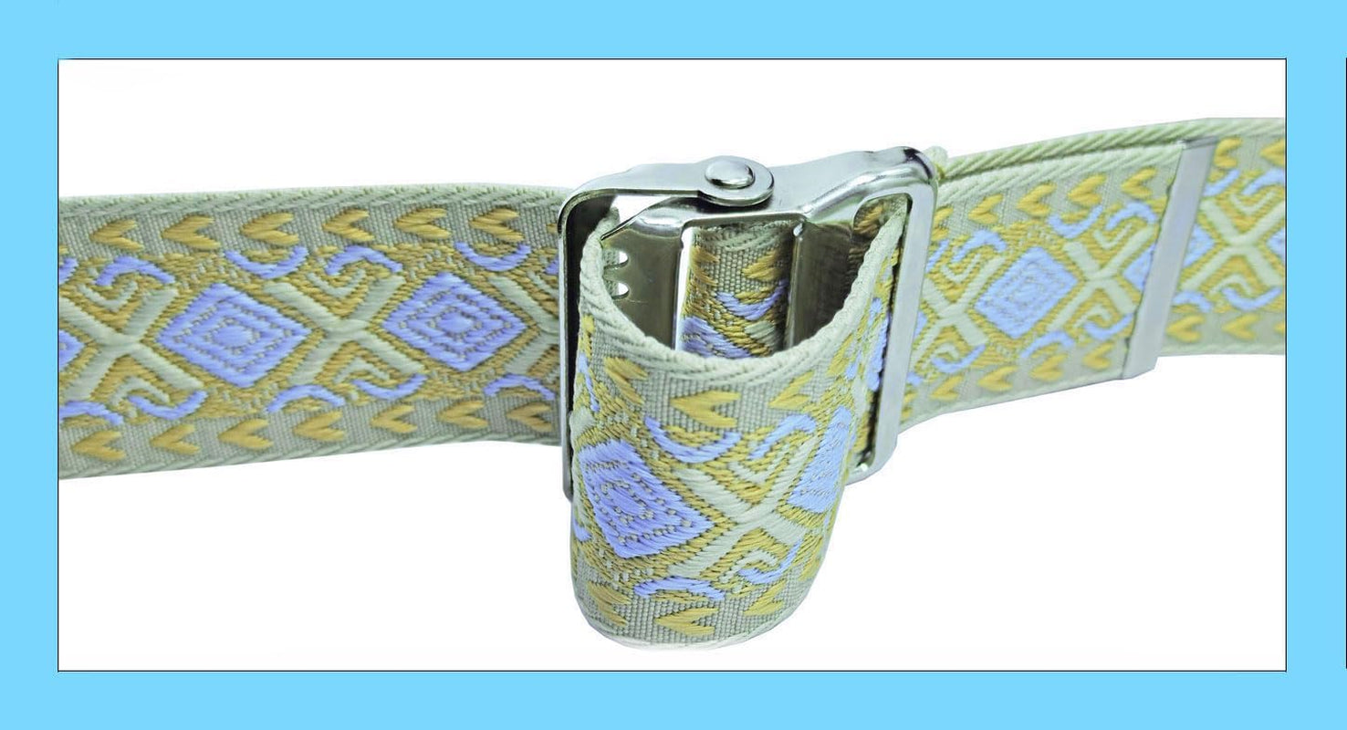 Gait Belt Transfer Belt with 2-Inch Soft and Comfortable Jacquard Webbing for Caregivers, Seniors, Elderly, Etc. (60 Inch, Color3)