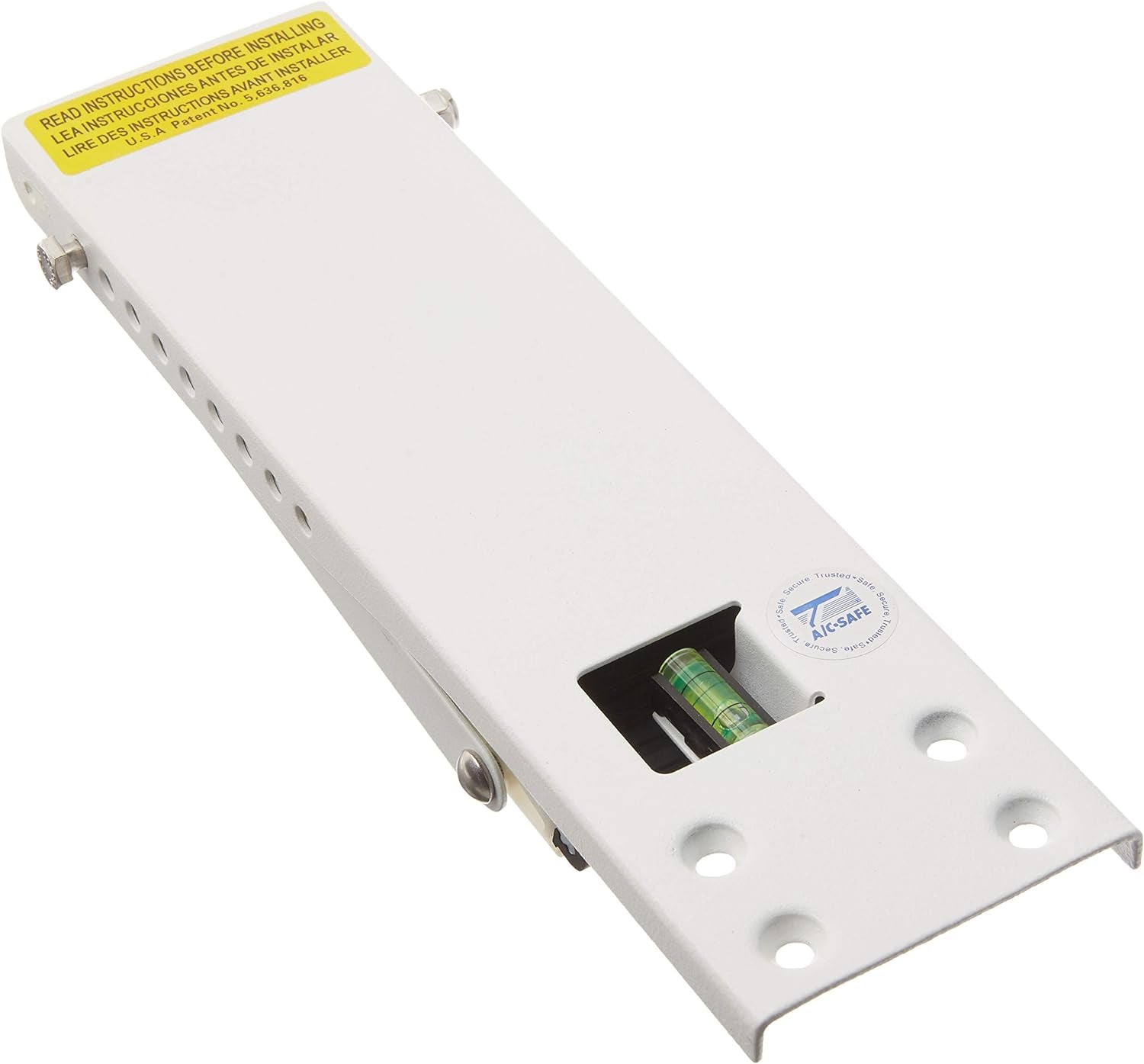 A/C Safe Universal Light-Duty Window Air Conditioner Support Bracket for Acs up to 80-Lbs to Protect and Support the Unit and Window Frame