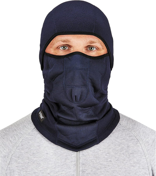 N-Ferno 6823 Balaclava Ski Mask, Wind-Resistant Face Mask, Hinged Design to Wear as Neck Gaiter
