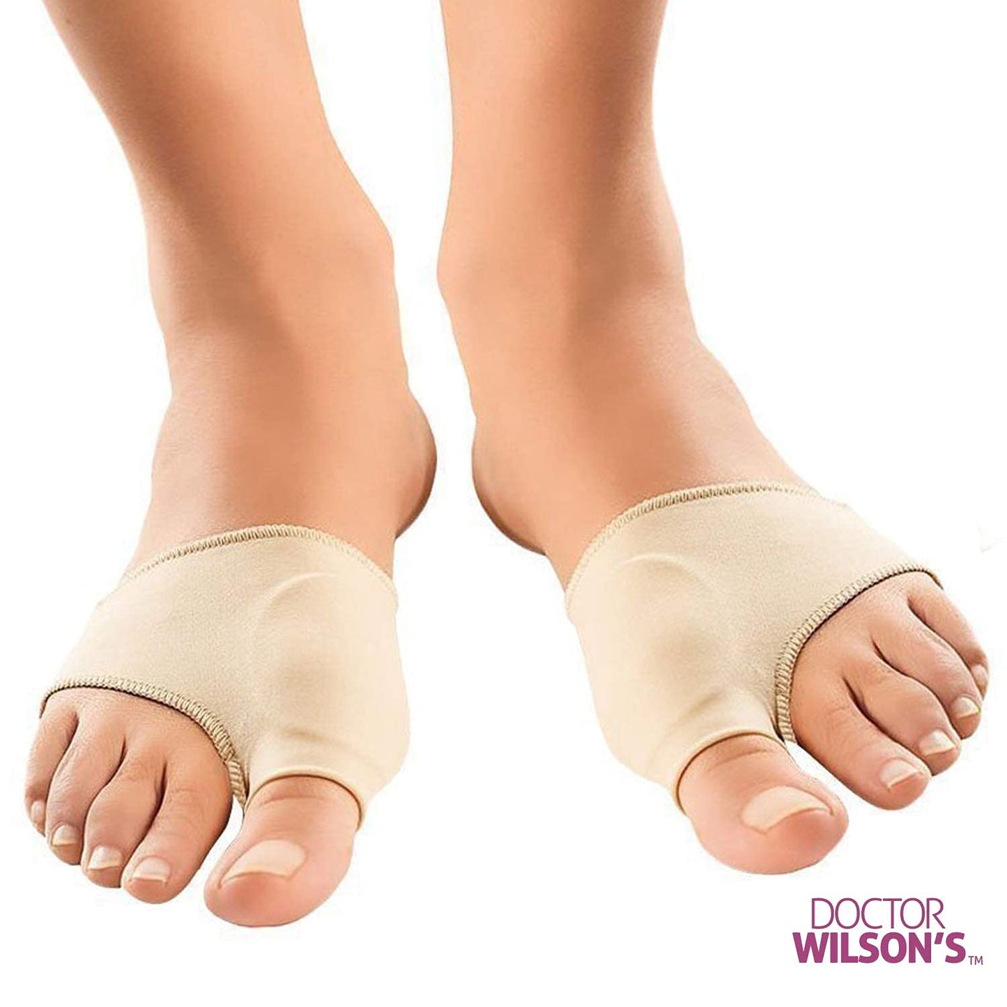 2 Bunion Relief Pads Sleeve - Bunion Splint Orthopedic Bunion Corrector Socks - Gel Pad Elastic Cushions Men and Women (1 Pair)