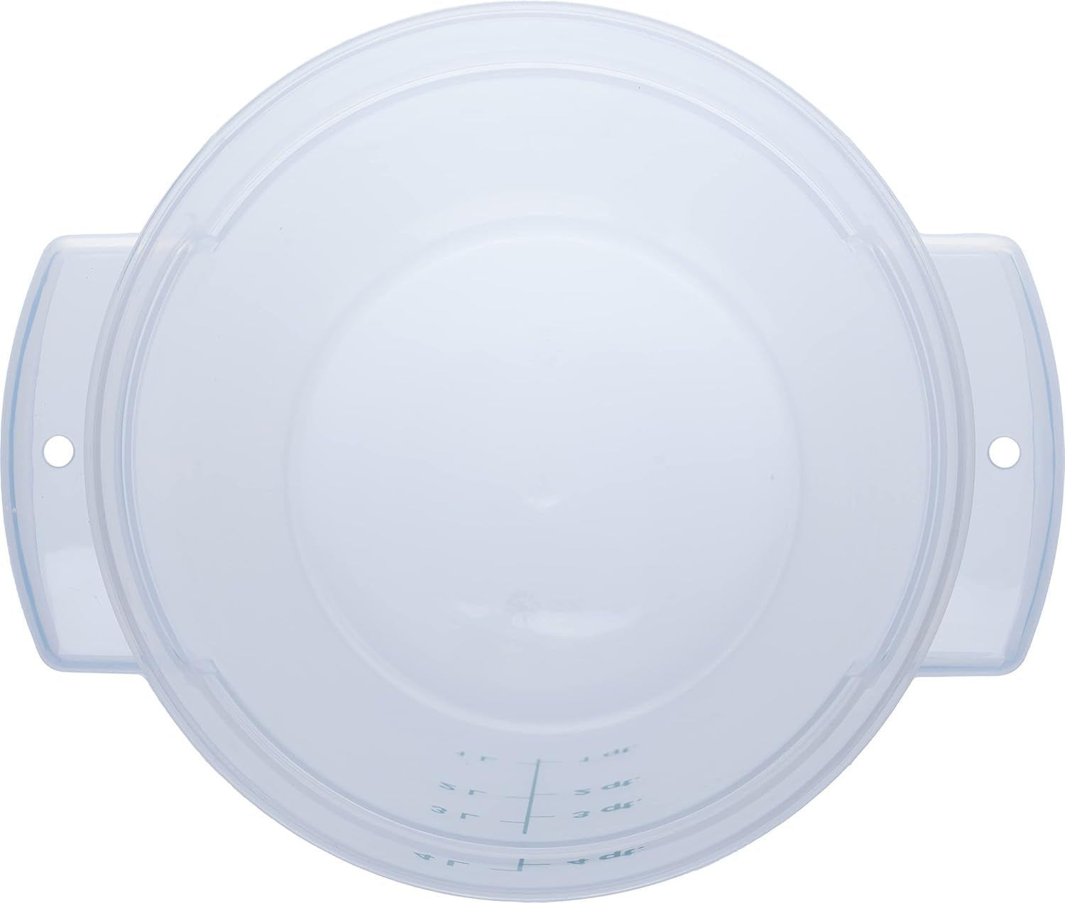 Storplus round Food Storage Container with Stackable Design for Catering, Buffets, Restaurants, Polypropylene (Pp), 4 Quart, Clear