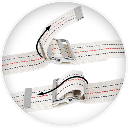 Gait Belts for Seniors, Belt to Lift Elderly Standing Assist Aid Quick Release Buckle for Caregivers, Nurses, Home Health Aides, Physical Therapists - 60" Beige