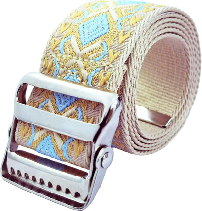Gait Belt Transfer Belt with 2-Inch Soft and Comfortable Jacquard Webbing for Caregivers, Seniors, Elderly, Etc. (60 Inch, Color3)