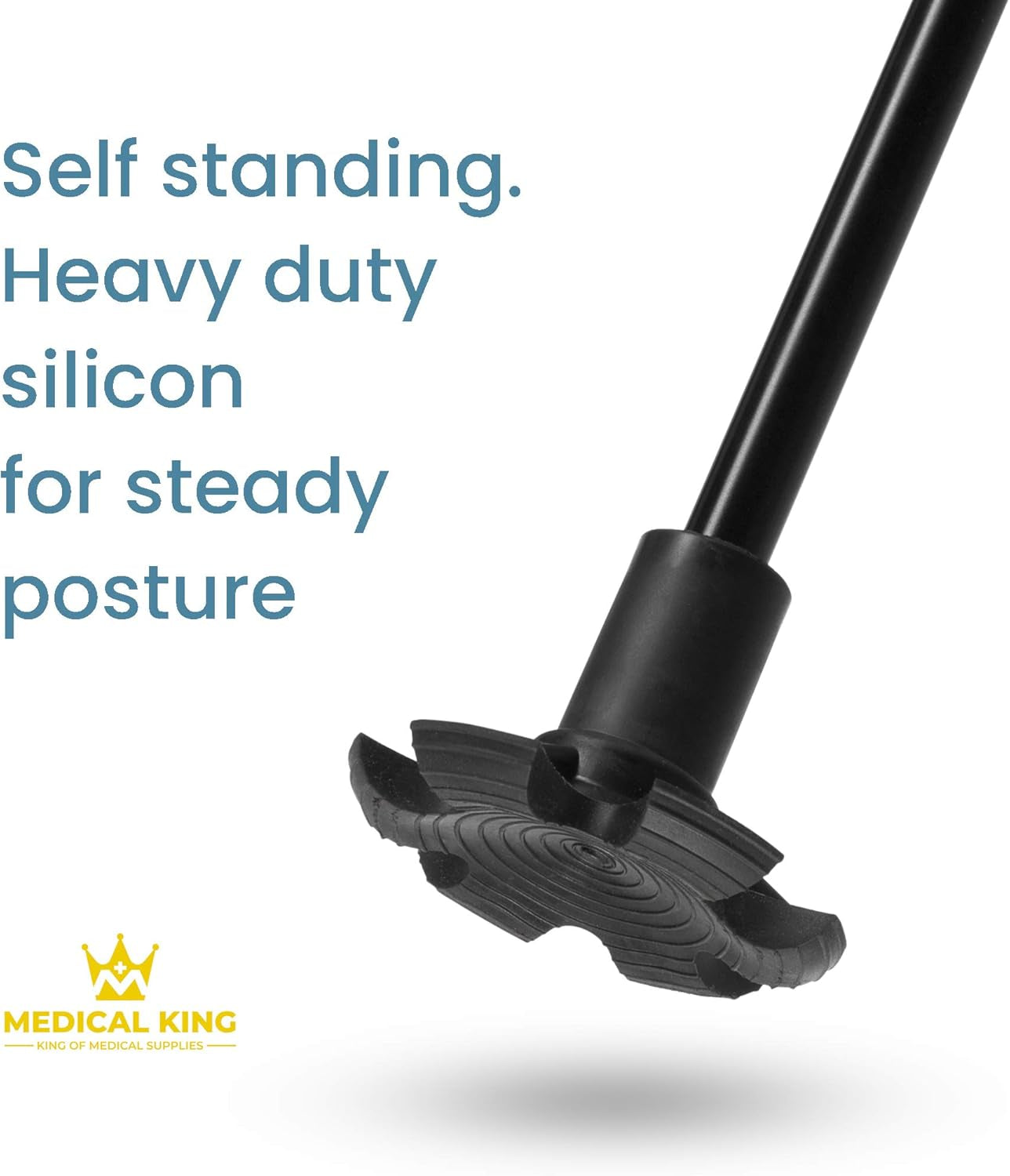Walking Cane for Men and Women - Special Balancing Stick with 10 Adjustable Heights - Self Standing, Folding, Portable, Collapsible, and Comfortable