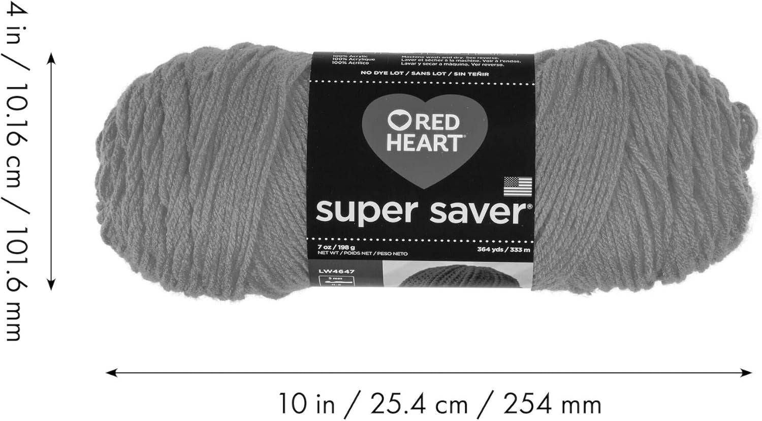 Super Saver Persimmon Yarn - 3 Pack of 7Oz/198G - Acrylic - 4 Medium (Worsted) - 364 Yards - Knitting/Crochet