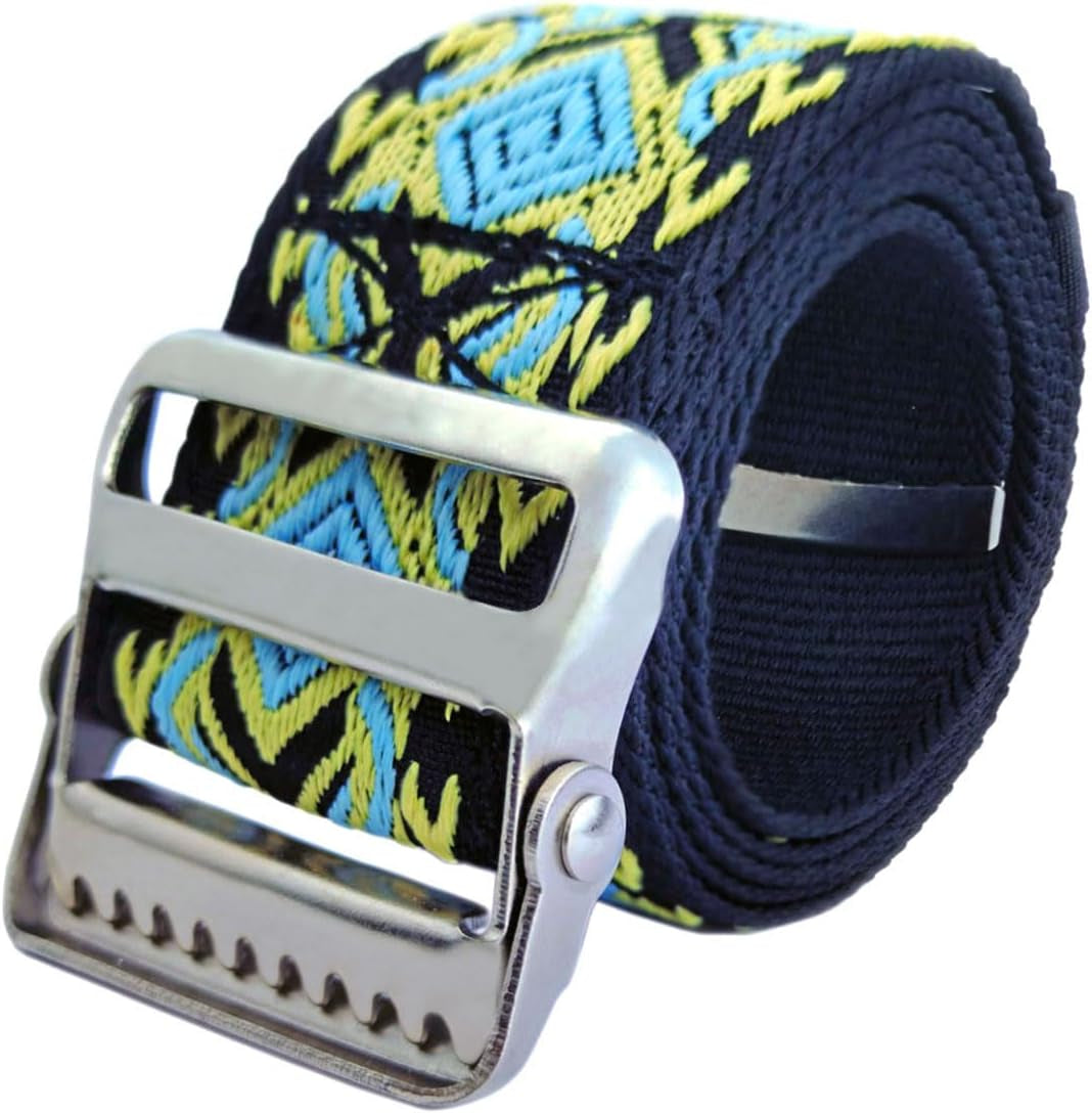 Gait Belt Transfer Belt with 2-Inch Soft and Comfortable Jacquard Webbing for Caregivers, Seniors, Elderly, Etc. (60 Inch, Color4)