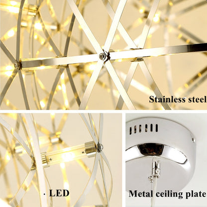 Firework  Spark Ball LED Ceiling Chandelier