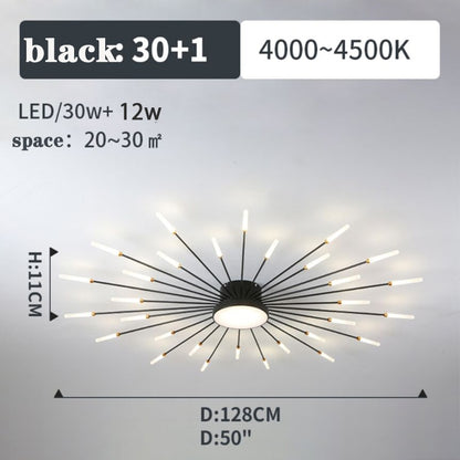 Firework Shape Ceiling Lamp New Aisle Light