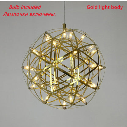 Firework  Spark Ball LED Ceiling Chandelier