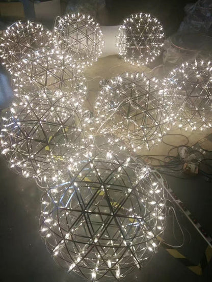 Firework  Spark Ball LED Ceiling Chandelier
