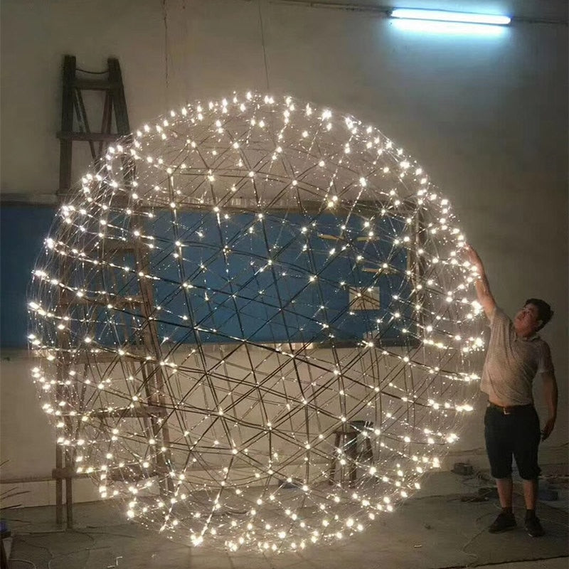 Firework  Spark Ball LED Ceiling Chandelier