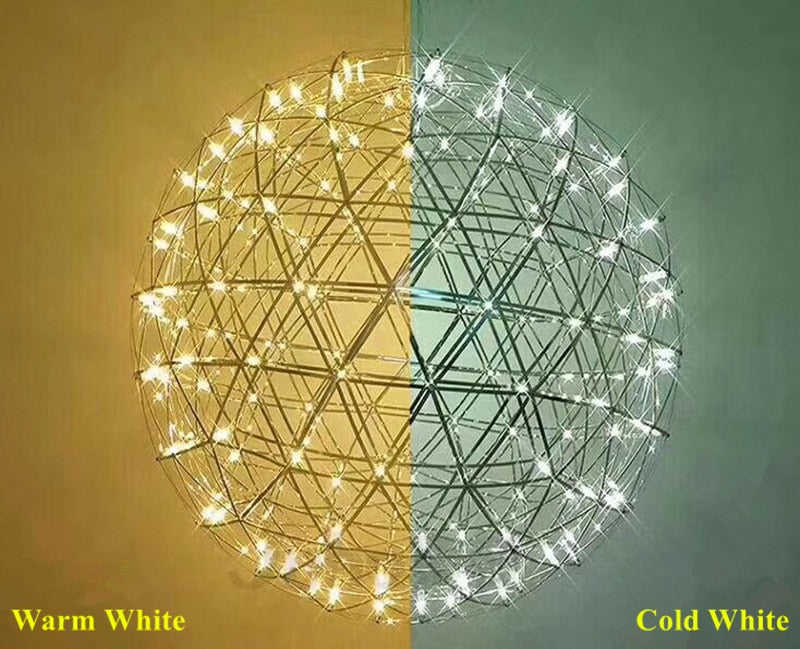 Firework  Spark Ball LED Ceiling Chandelier