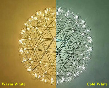 Firework  Spark Ball LED Ceiling Chandelier