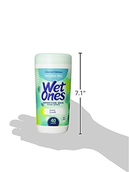 Hand and Face Wipes, Sensitive Skin Wipes | Unscented Wipes, Hand and Face Wipes Sensitive Skin,  Sensitive Skin Wipes, 40 Ct. Canister
