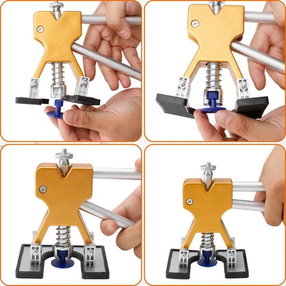 19PCS Paintless Car Body Dent Puller Repair Tool Dint Hail Damage Remover Kit