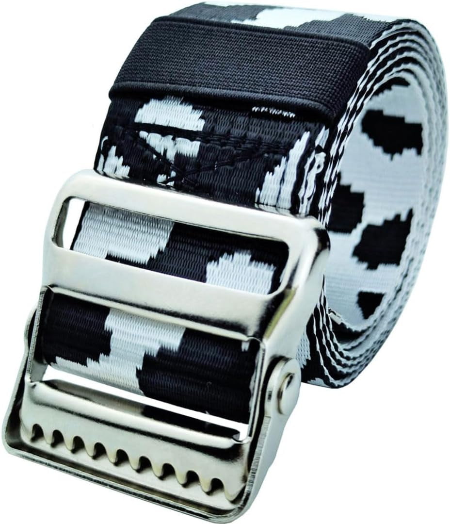Gait Belt Transfer Belt with 2-Inch Soft and Comfortable Jacquard Webbing for Caregivers, Seniors, Elderly, Etc. (60 Inch, Color14)