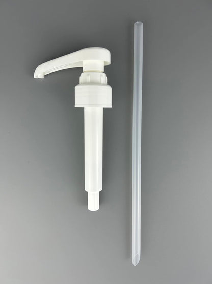 Syrup Pump for Monin 750Ml Glass Bottle, White Coffee Syrup Pump with Tip Cover Included (4)