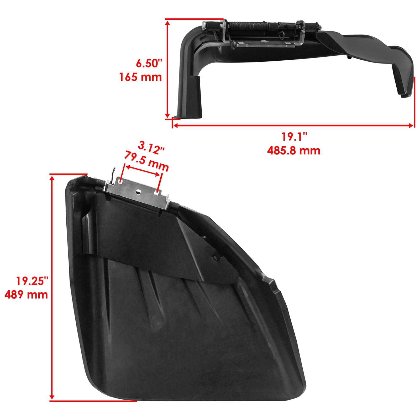 Discharge Chute for John Deere LA130 LA140 LA145 S140 S160 S170 X170 X140 48"