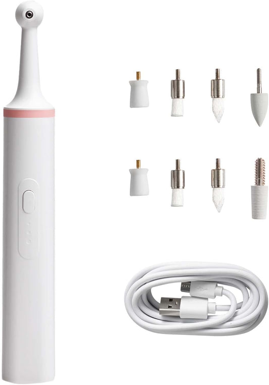 Water Flosser Cordless for Teeth, 4 Modes Dental Oral Irrigator, 100ML Portable IPX7 Waterproof Water Teeth Cleaner, 8 Jet Tips for Home&Travel