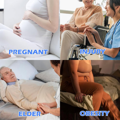 Lift Assist Elderly - Portable Elderly Assitance Products for Living, Seniors, Pregnants, Handicaps, Parkinsons Aids for Living, anti Slip Standing Aid Handles 300 Lbs