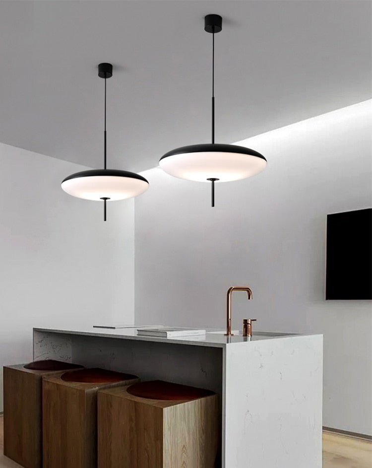 2065 Acrylic Pendant Light Hanging UFO Lamp - Querencian