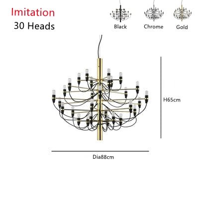 2097 Pendant Suspension Chandelier High End - Querencian