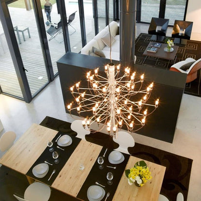 2097 Pendant Suspension Chandelier High End - Querencian